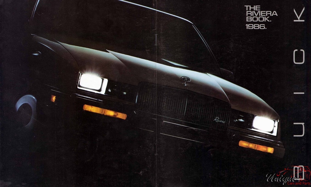 1986 Buick Riviera Prestige Brochure